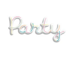 Party Helium Ballon 3D 56cm -Feestartikelen Winkel party helium ballon 3d 56cm 2