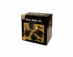 Party Tafelset Zwart Goud 41 Delig 7 Party Tafelset Zwart Goud 41 Delig -Feestartikelen Winkel party tafelset zwart goud 41 delig 2