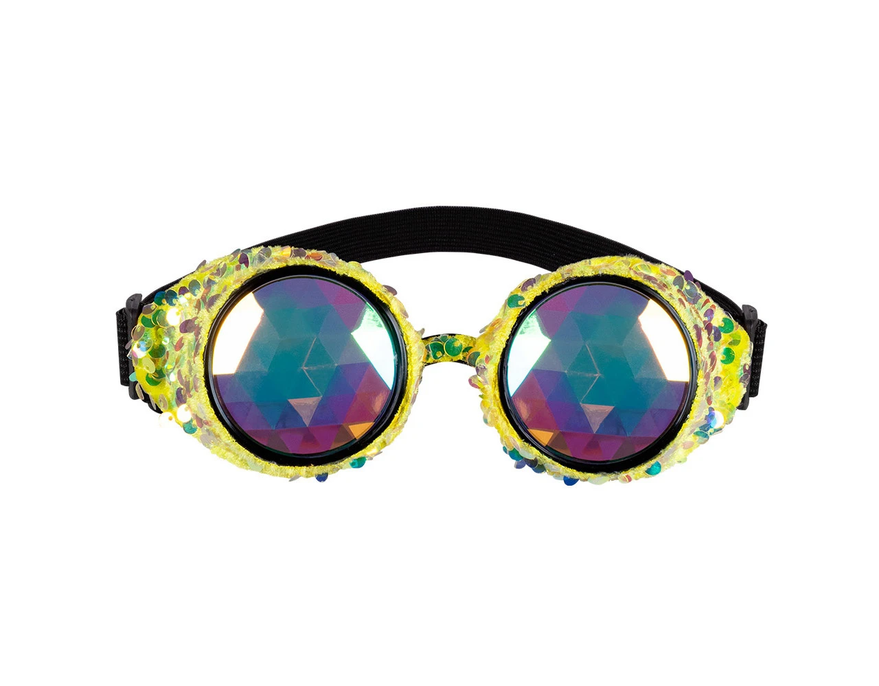 Partybril Mirage Goud 18cm 8 Partybril Mirage Goud 18cm - Afbeelding 6