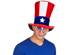 Partybril Usa -Feestartikelen Winkel partybril usa 1