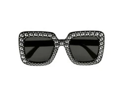 Partybril Zwart Glitters -Feestartikelen Winkel partybril zwart glitters 2