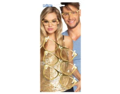 Partybrillen Goud Set 3 Delig -Feestartikelen Winkel partybrillen goud set 3 delig 3