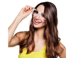 Partybrillen Wit 4st -Feestartikelen Winkel partybrillen wit 4st 3