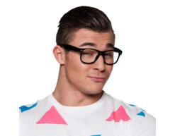 Partybrillen Zwart 4st -Feestartikelen Winkel partybrillen zwart 4st 1