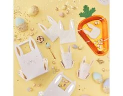 Pasen Ballonnen Konijn 30cm 9st -Feestartikelen Winkel pasen ballonnen konijn 30cm 9st 3