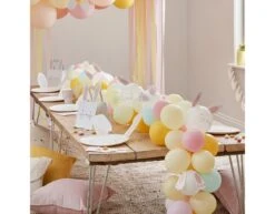 Pasen Tafeldecoratie Ballonslinger Pastel -Feestartikelen Winkel pasen tafeldecoratie ballonslinger pastel 2