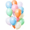 Pastel Ballonnen Chroom 33cm 15st -Feestartikelen Winkel pastel ballonnen chroom 33cm 15st