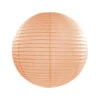 Perzikkleurige Lampion Rond 35cm -Feestartikelen Winkel perzikkleurige lampion rond 35cm
