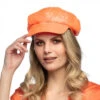 Pet Neon Oranje Pailletten -Feestartikelen Winkel pet neon oranje pailletten