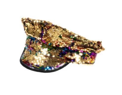 Pet Omkeerbaar Regenboog Goud -Feestartikelen Winkel pet omkeerbaar regenboog goud 6