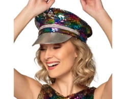 Pet Omkeerbaar Regenboog Zilver