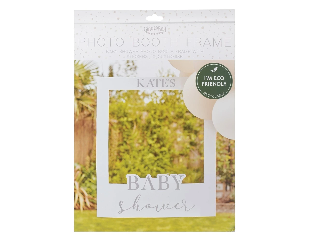 Photobooth Frame Baby Shower 72cm 5 Photobooth Frame Baby Shower 72cm - Afbeelding 3