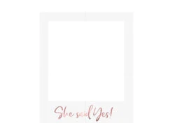 Photobooth Frame She Said Yes 59,5cm