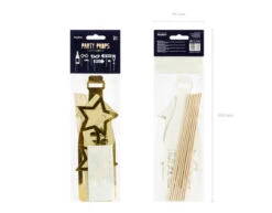 Photobooth Let'S Celebrate Goud 8st -Feestartikelen Winkel photobooth lets celebrate goud 8st 8