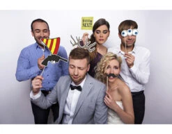 Photobooth Snorren 6st -Feestartikelen Winkel photobooth snorren 6st 6
