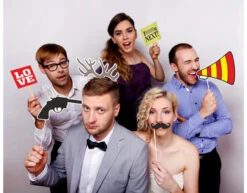 Photobooth Snorren 6st -Feestartikelen Winkel photobooth snorren 6st 8