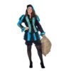Pietenpak Dames Blauw -Feestartikelen Winkel pietenpak dames blauw