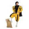 Pietenpak Geel Fluweel -Feestartikelen Winkel pietenpak geel fluweel