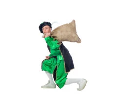 Pietenpak Groen Fluweel -Feestartikelen Winkel pietenpak groen fluweel 2