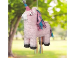 Pinata Roze Unicorn 55cm -Feestartikelen Winkel pinata roze unicorn 55cm 1