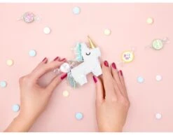 Pinata Unicorn Mini 8cm -Feestartikelen Winkel pinata unicorn mini 8cm 2