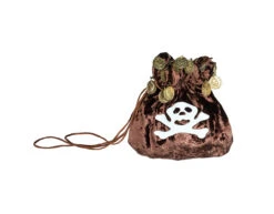 Piratenzakje 18x18cm -Feestartikelen Winkel piratenzakje 18x18cm 1