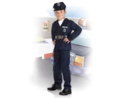 Politiepak Kind Blauw -Feestartikelen Winkel politiepak kind blauw 2