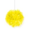 Pompon Geel 30cm -Feestartikelen Winkel pompon geel 30cm