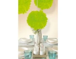 Pompon Neon Groen 30cm -Feestartikelen Winkel pompon neon groen 30cm 1