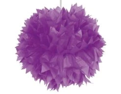 Pompon Paars 30cm