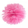 Pompon Roze 35cm -Feestartikelen Winkel pompon roze 35cm