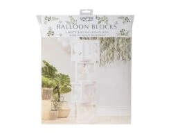 Pop Up Baby Blocks To Fill With White Balloons -Feestartikelen Winkel pop up baby blocks to fill with white balloons 2