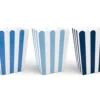 Popcorn Bakjes Blauw Mix 12,5cm 6st -Feestartikelen Winkel popcorn bakjes blauw mix 125cm 6st