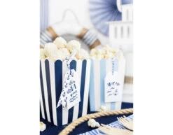 Popcorn Bakjes Blauw Mix 12,5cm 6st -Feestartikelen Winkel popcorn bakjes blauw mix 125cm 6st 5