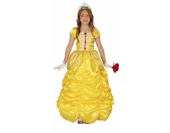 Prinsessen Jurk Kind Geel