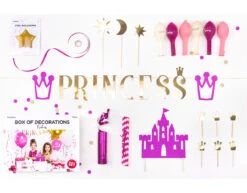 Prinsessen Versiering Set 31 Delig -Feestartikelen Winkel prinsessen versiering set 31 delig 2