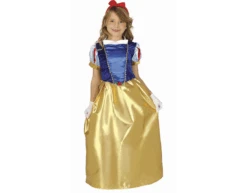 Prinsessenjurk Blauw Geel