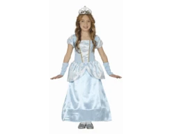 Prinsessenjurk Kind Blauw
