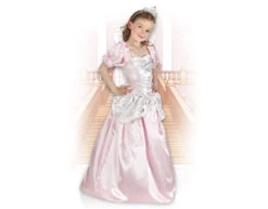 Prinsessenjurk Kind Roze Prom -Feestartikelen Winkel prinsessenjurk kind roze prom 3