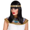 Pruik Cleopatra Met Hoofdband -Feestartikelen Winkel pruik cleopatra met hoofdband