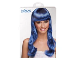 Pruik Lang Haar Blauw -Feestartikelen Winkel pruik lang haar blauw 1