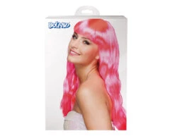 Pruik Lang Haar Fuchsia -Feestartikelen Winkel pruik lang haar fuchsia 1
