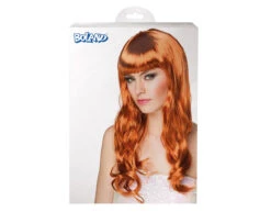 Pruik Lang Haar Koper -Feestartikelen Winkel pruik lang haar koper 1