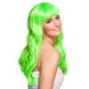 Pruik Lang Haar Lime Groen -Feestartikelen Winkel pruik lang haar lime groen