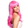 Pruik Lang Haar Roze -Feestartikelen Winkel pruik lang haar roze