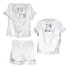 Pyjamas The Bride- White L -Feestartikelen Winkel pyjamas the bride white l