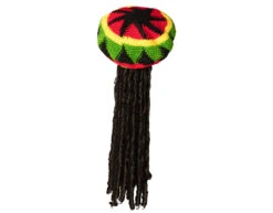 Rasta Muts Met Dreadlocks -Feestartikelen Winkel rasta muts met dreadlocks 1