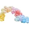 Regenboog Ballonnenboog Honeycombs XL DIY Set -Feestartikelen Winkel regenboog ballonnenboog honeycombs xl diy set