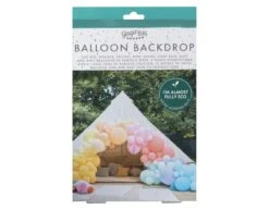 Regenboog Ballonnenboog Honeycombs XL DIY Set -Feestartikelen Winkel regenboog ballonnenboog honeycombs xl diy set 2