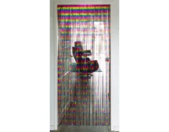 Regenboog Deurgordijn Metallic 2m -Feestartikelen Winkel regenboog deurgordijn metallic 2m 1
